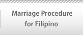 Marriage Procedure for Filipino